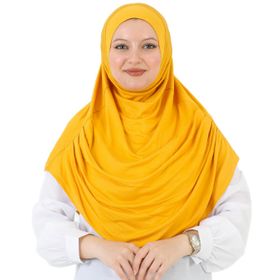 Prien Khimar Koyu Sarı Uzun Kadın Şal