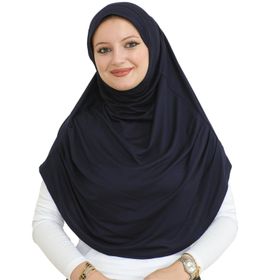Prien Khimar Mavi Marineblau Uzun Kadın Şal