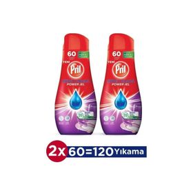Pril Hepsi Bir Arada 60 Yıkama 1080 ml Bulaşık Jel Deterjan