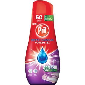Pril Hepsi Bir Arada 60 Yıkama 1080 ml Bulaşık Jel Deterjan