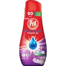 Pril Hepsi Bir Arada 60 Yıkama 1080 ml Bulaşık Jel Deterjan