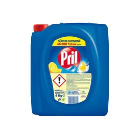 Pril Üçlü Güç Limon 4 kg Sıvı Bulaşık Deterjanı