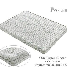 Prim Line Hygiene Bamboo Ortopedik 70x170 cm Visco Yatak Pedi