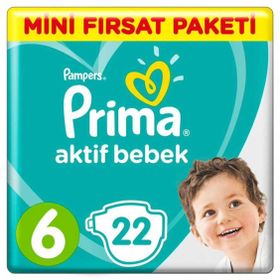 Prima Aktif Bebek No:2 Mini 22 Adet Bebek Bezi