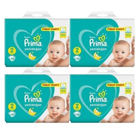 Prima Aktif Bebek No:2 Mini 360 Adet Bebek Bezi