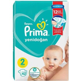 Prima Aktif Bebek No:2 Mini 42 Adet Bebek Bezi