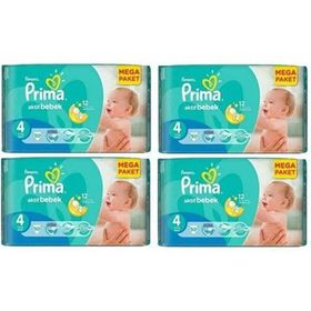 Prima Aktif Bebek No:4 Maxi 200 Adet Bebek Bezi