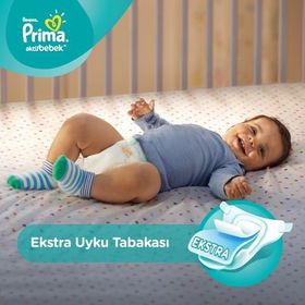 Prima Aktif Bebek No:4+ Maxi Plus 52 Adet Bebek Bezi