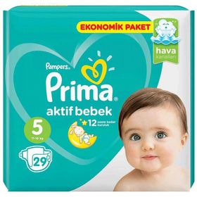Prima Aktif Bebek No:5 Junior 29 Adet Bebek Bezi