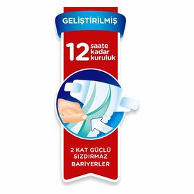 Prima Aktif Bebek No:8 XXXLarge 124 Adet Bebek Bezi