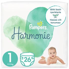 Prima Harmonie No:1 Yenidoğan 26 Adet Bebek Bezi