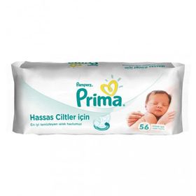 Prima Hassas Ciltler 52 Yaprak Islak Havlu