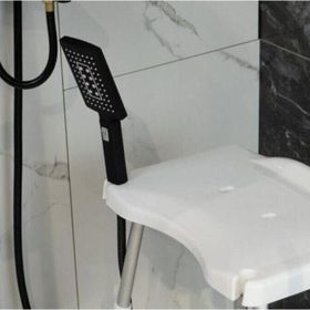 Prima Nova Apollo Duşlu Beyaz Banyo Taburesi