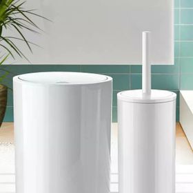 Prima Nova Flores 2'li Beyaz Banyo Seti