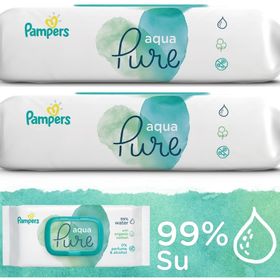 Prima Pampers Harmonie Aqua Pure 2x48 Yaprak Islak Mendil
