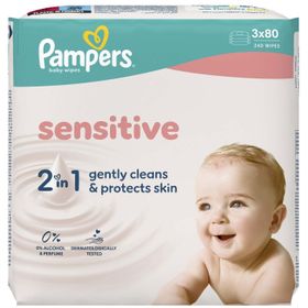 Prima Pampers Sensitive 3x80 Yaprak Islak Mendil