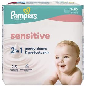 Prima Pampers Sensitive 3x80 Yaprak Islak Mendil