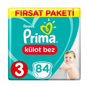 Prima Pants No:3 Midi 82 Adet Külot Bebek Bezi