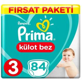 Prima Pants No:3 Midi 84 Adet Külot Bebek Bezi