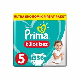 Prima Pants No:5 Junior 336 Adet Külot Bebek Bezi