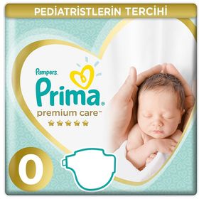 Prima Premium Care No:0 Prematüre Bebek Bezi