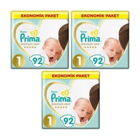 Prima Premium Care No:1 Yenidoğan 276 Adet Bebek Bezi