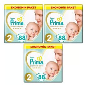 Prima Premium Care No:2 Mini 264 Adet Bebek Bezi