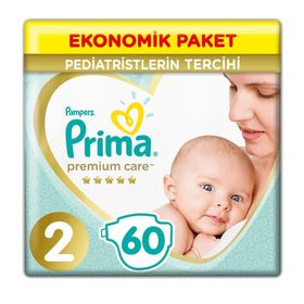 Prima Premium Care No:2 Mini 60 Adet Bebek Bezi