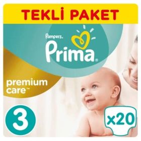 Prima Premium Care No:3 Midi 20 Adet Bebek Bezi