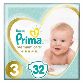 Prima Premium Care No:3 Midi 32 Adet Bebek Bezi