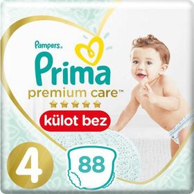 Prima Premium Care No:4 Maxi 88 Adet Külot Bebek Bezi