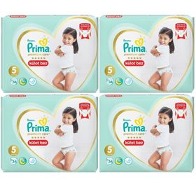 Prima Premium Care No:5 Junior 136 Adet Külot Bebek Bezi