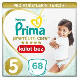 Prima Premium Care No:5 Junior 68 Adet Külot Bebek Bezi