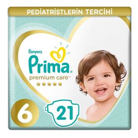 Prima Premium Care No:6 XLarge 21 Adet Bebek Bezi