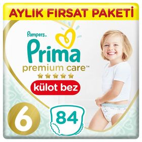 Prima Premium Care No:6 XLarge 84 Adet Külot Bebek Bezi