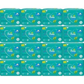 Prima Temiz ve Ferah Bitki Bazlı 48'li Set 16x3 Adet Islak Havlu Mendil