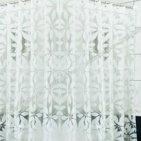 Primanova 180x200 PVC Lotus Tek Kanat Banyo Duş Perdesi