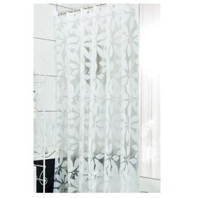 Primanova 180x200 PVC Lotus Tek Kanat Banyo Duş Perdesi