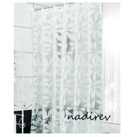 Primanova 180x200 PVC Lotus Tek Kanat Banyo Duş Perdesi