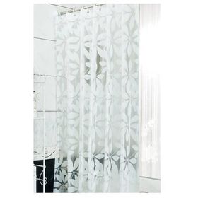 Primanova 180x200 PVC Lotus Tek Kanat Banyo Duş Perdesi