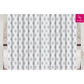Primanova 180x200 PVC Tek Kanat Matrix Banyo Duş Perdesi