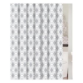 Primanova 180x200 PVC Tek Kanat Matrix Banyo Duş Perdesi