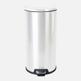 Primanova 20 lt Beyaz Cigo Primanova Pedallı Metal Çöp Kovası