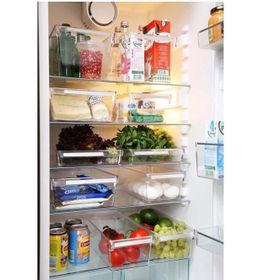 Primanova 360x150x50 mm Şeffaf Buzdolabı Rafı