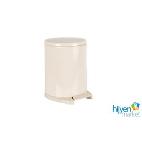 Primanova 6 lt Bej İç Kısım Bej Cigo Primanova Pedallı Çöp Kovası