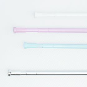 Primanova Askılı Aluminyum Eloksal Banyo Perde Borusu