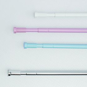 Primanova Askılı Aluminyum Eloksal Banyo Perde Borusu