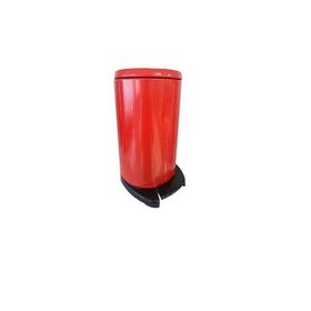 Primanova Cigo M-E41-04-06 Kırmızı-Siyah Pedallı Çöp Kovası