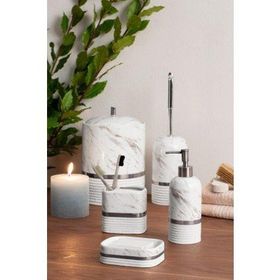 Primanova D-20811 Bergama Silver Sabunluk