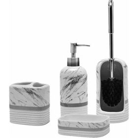 Primanova D-20811 Bergama Silver Sabunluk